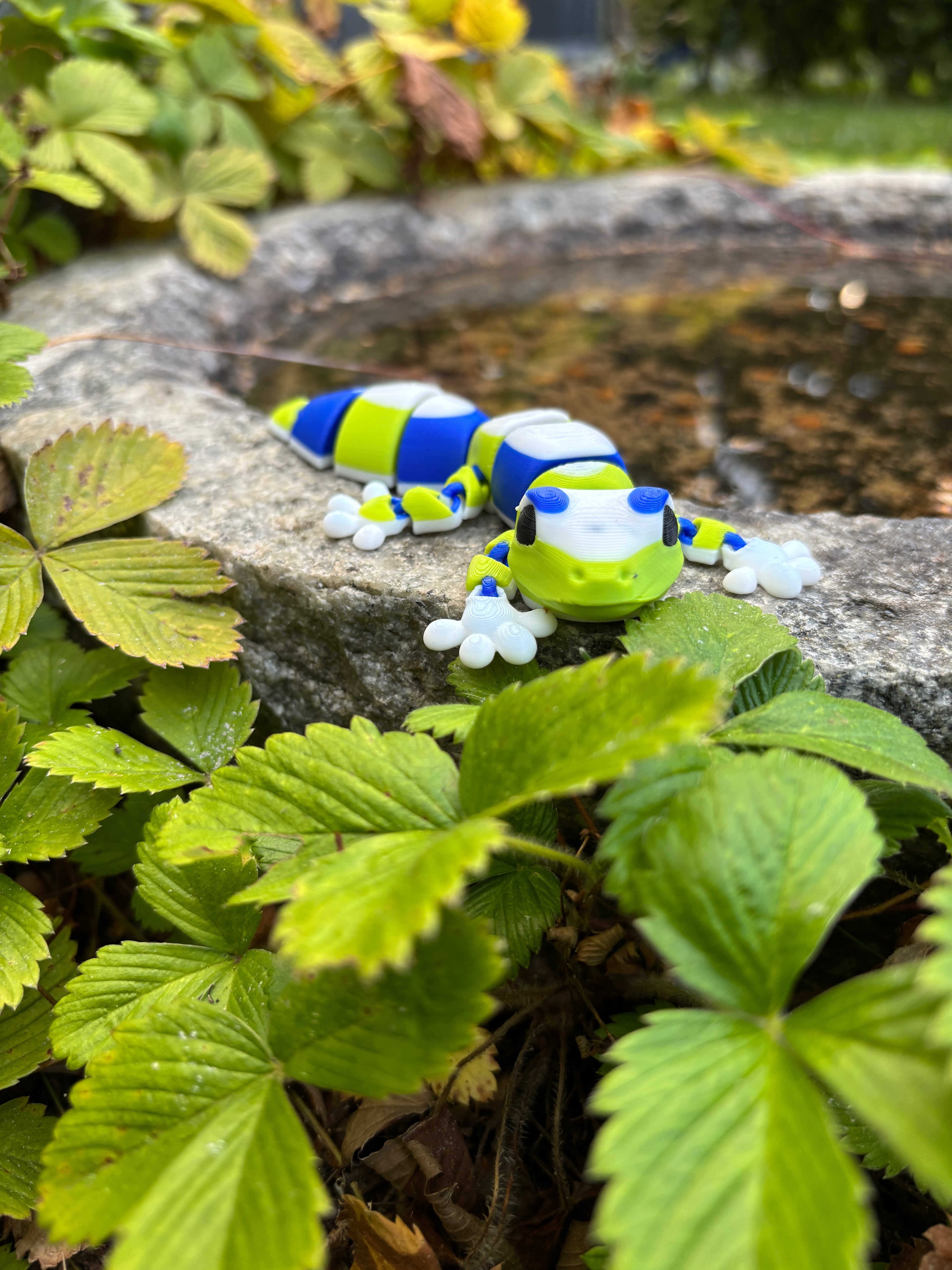 Zippy, the Stripe-Tailed Wonder Gecko of Whispering Jungle