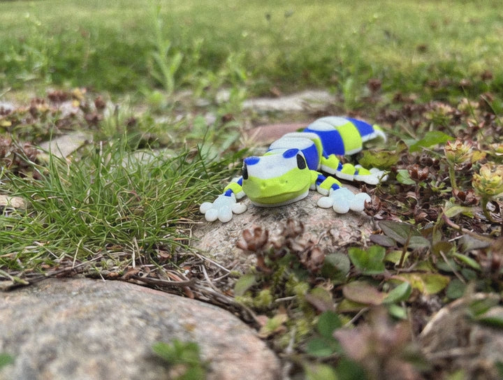 Zippy, the Stripe-Tailed Wonder Gecko of Whispering Jungle