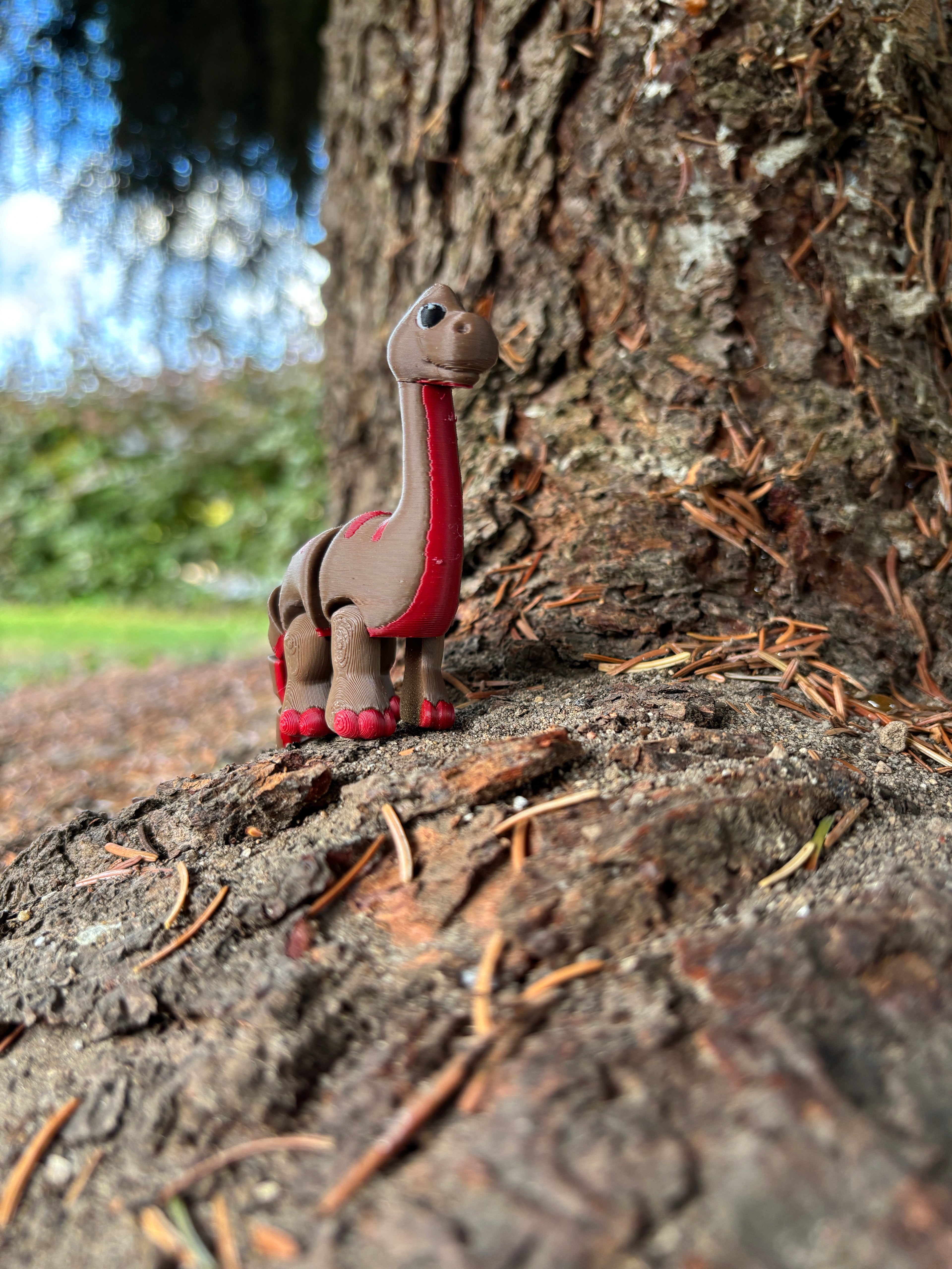 Bronty, the Gentle Dream-Dino from Starlit Valley