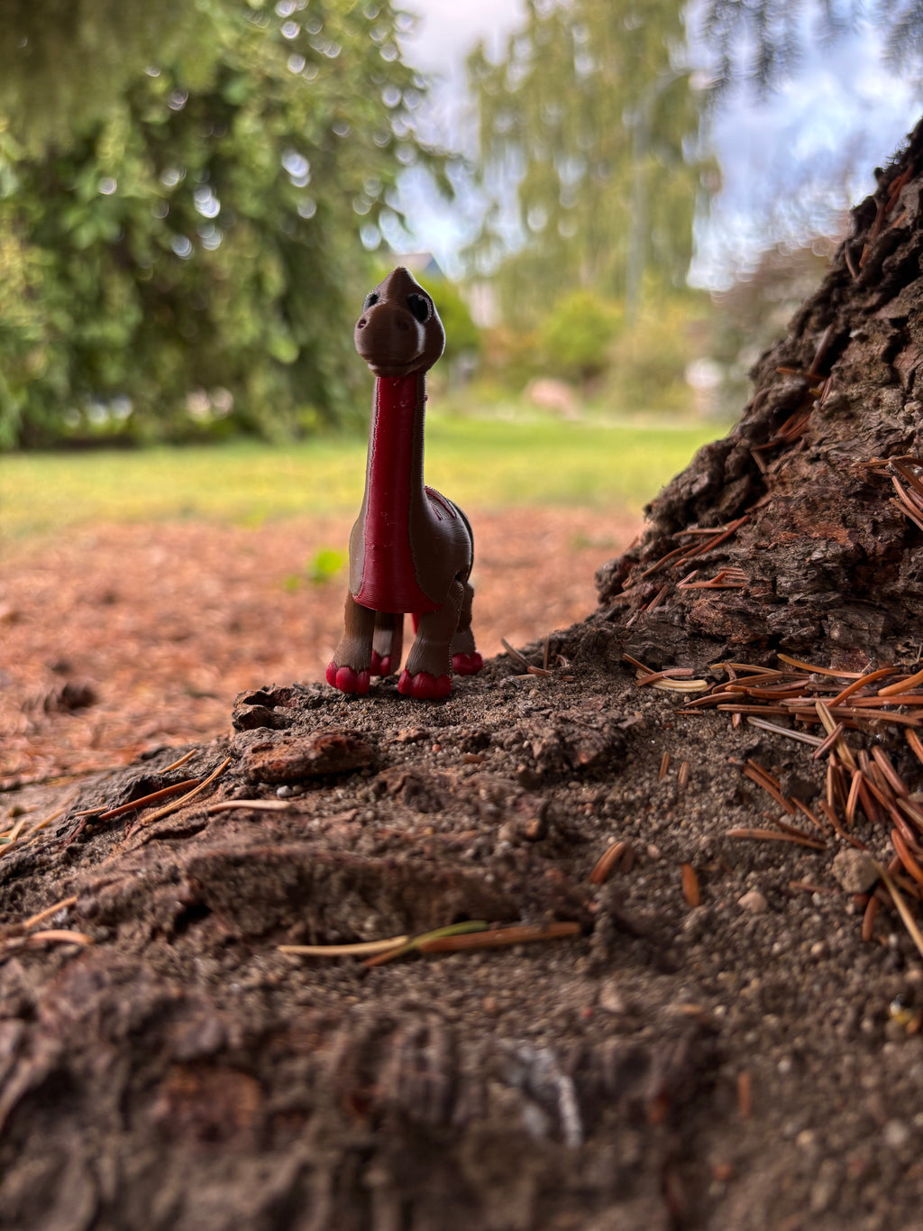 Bronty, the Gentle Dream-Dino from Starlit Valley