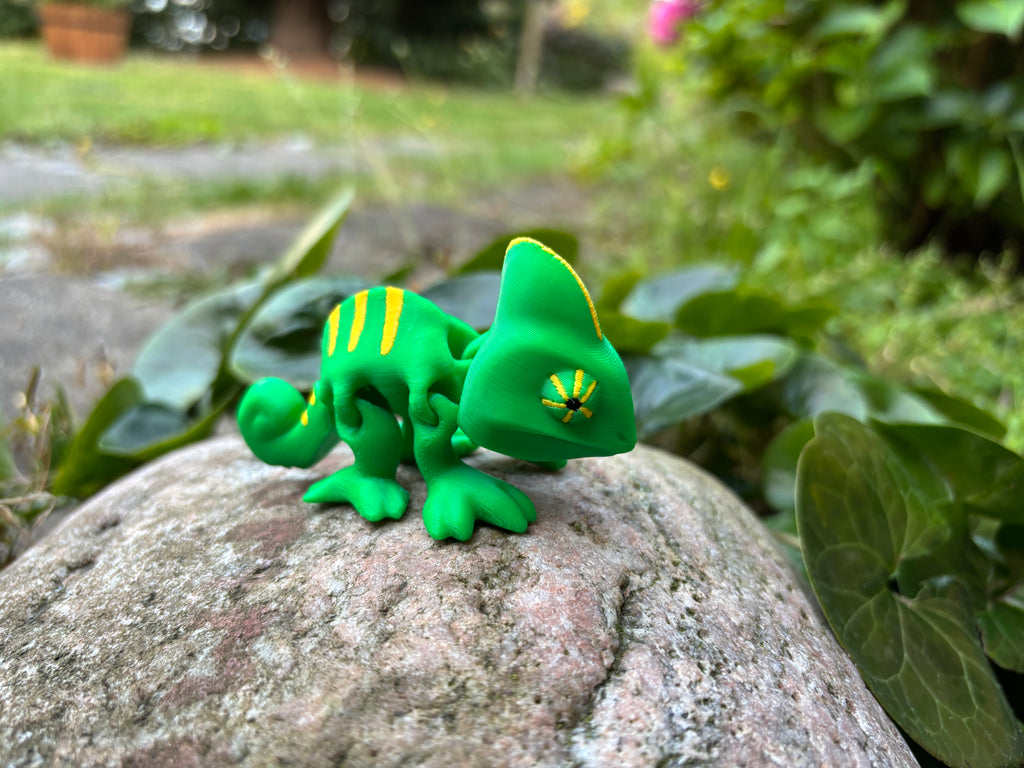 Zazu & Luma, the Color-Change Chameleons of Whispering Jungle