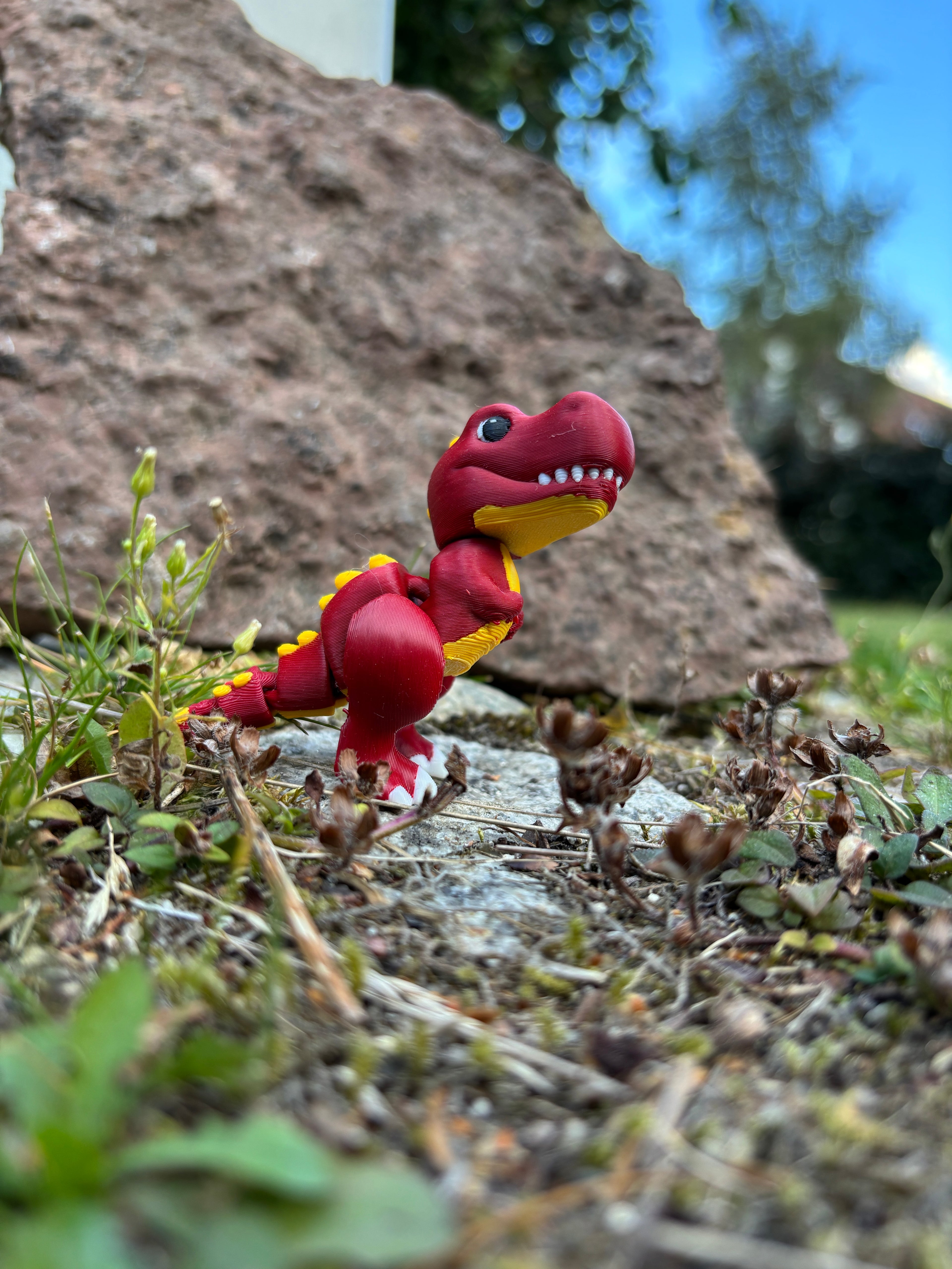 Rexley, the Roaring Red Rascal of Daring Dune